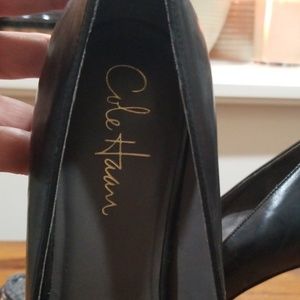 Cole Haan Shoes - Cole Haan Nike Air Black heel worn a few times Cole Haan Shoes - Cole Haan Nike Air Black heel worn a few times